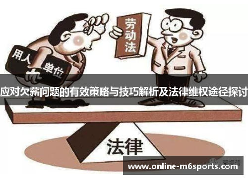 应对欠薪问题的有效策略与技巧解析及法律维权途径探讨